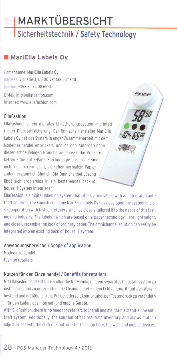 POS Manager Technology 4 2016 August EllaFashion Inside DE